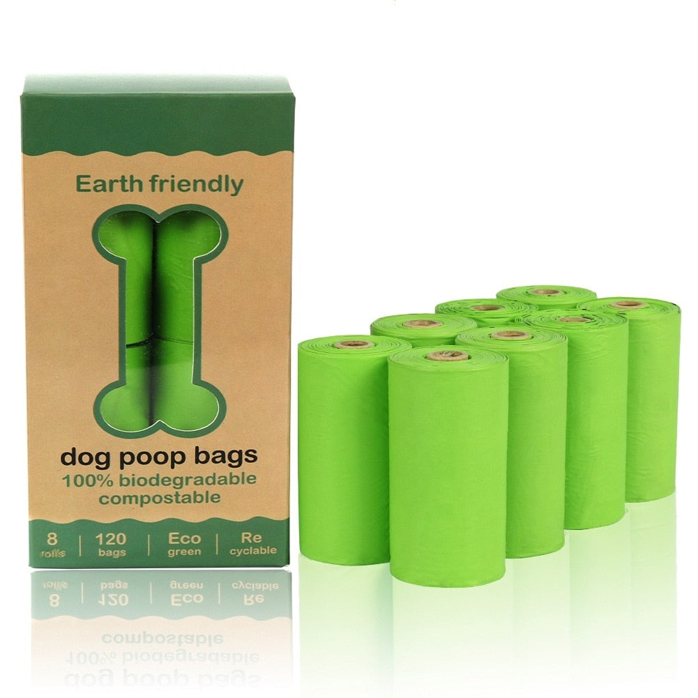 Bio Poop Bags - 100% Biodegradable cornstarch bags