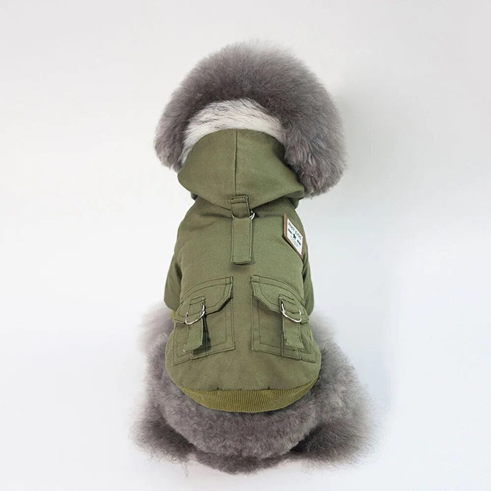 Windproof & Fleece Hoodie Jacket