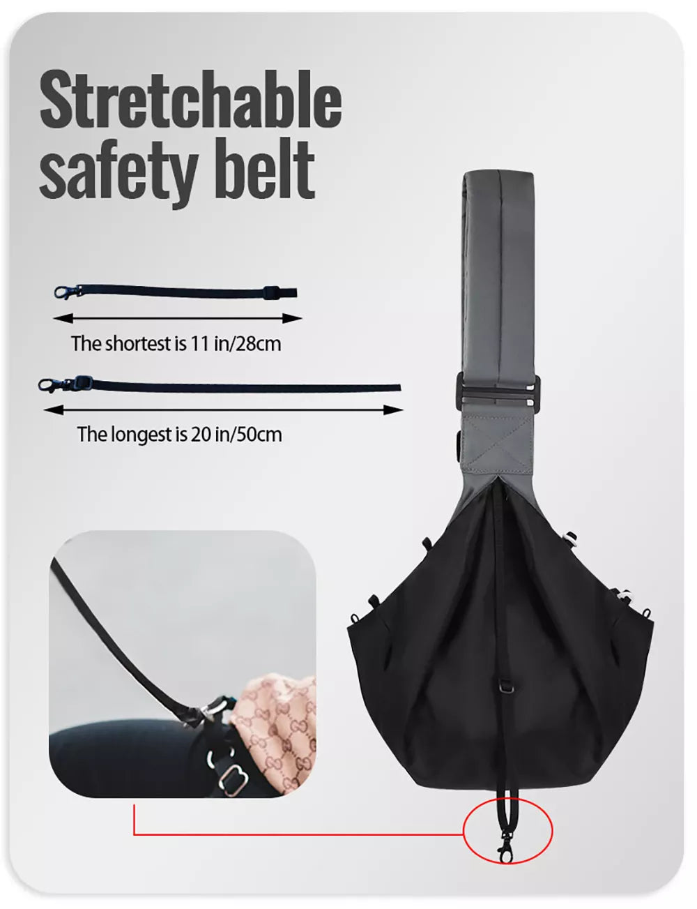 PetSling All-Season Shoulder Carrier
