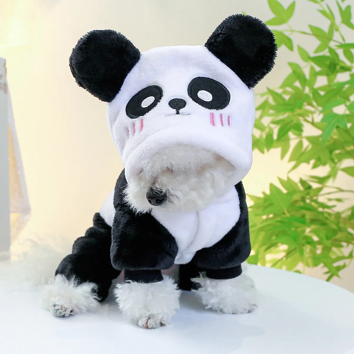 Panda Warm Fleece Hoodie
