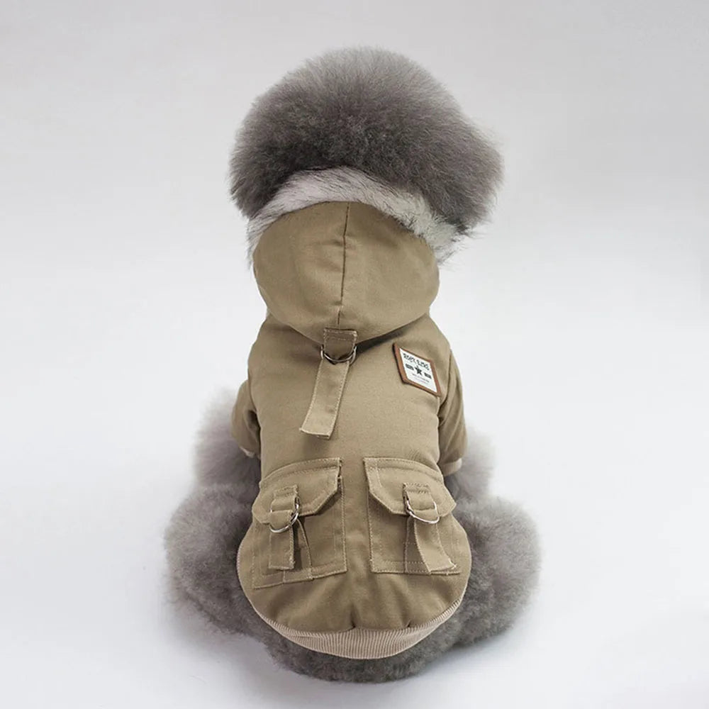 Windproof & Fleece Hoodie Jacket