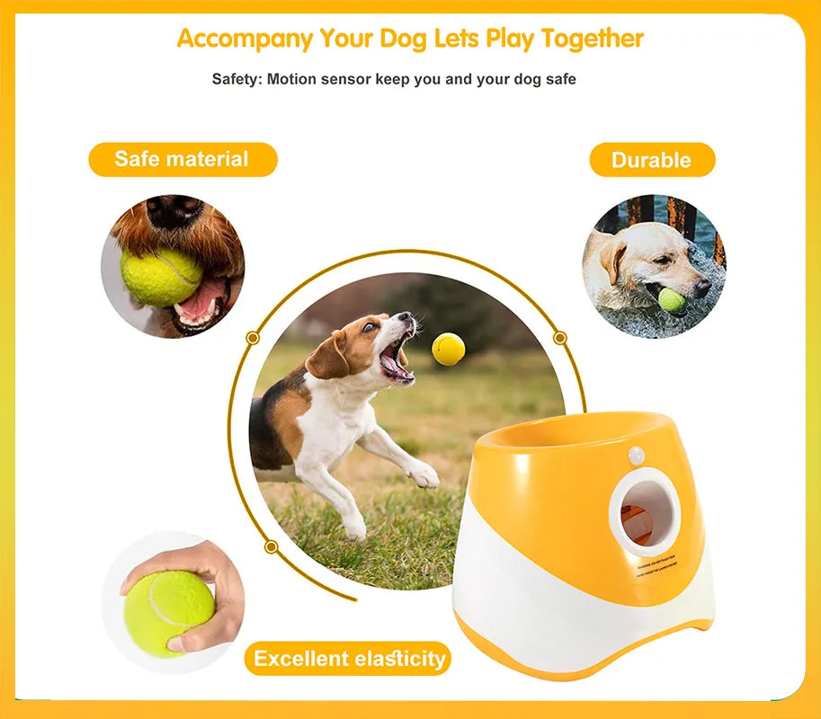 "Poodle Playmate" Automatic Ball Launcher