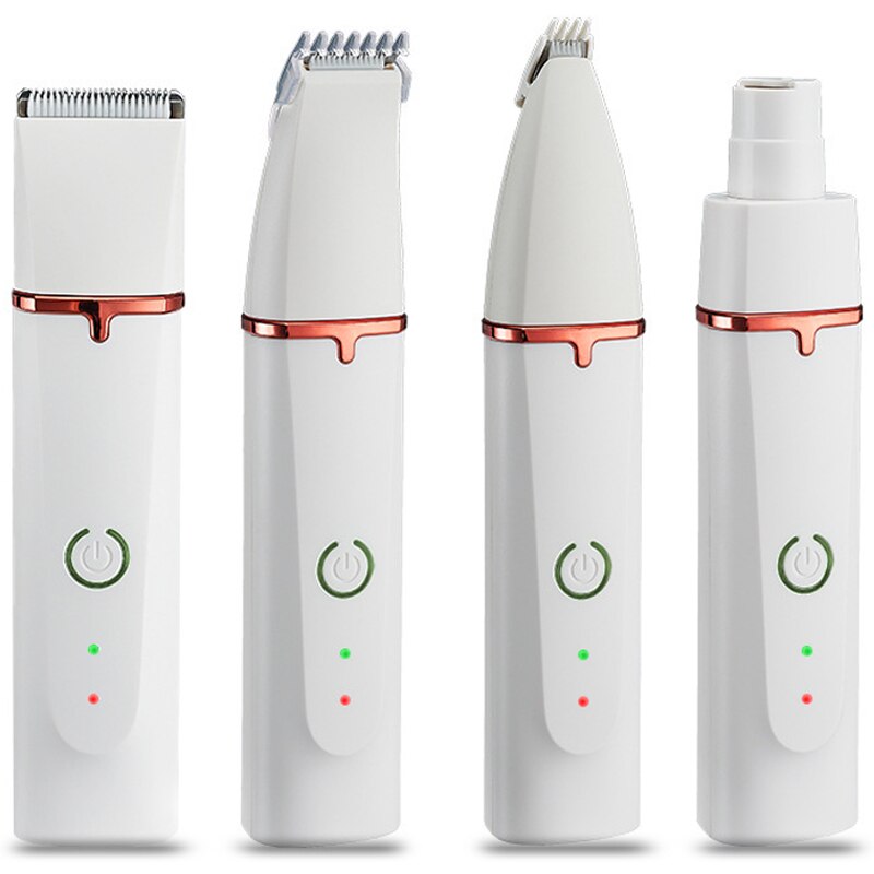 4-in-1 Pet Grooming Kit: Electric Hair Trimmer