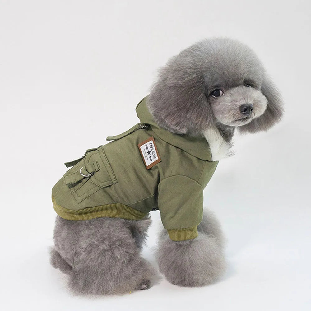 Windproof & Fleece Hoodie Jacket