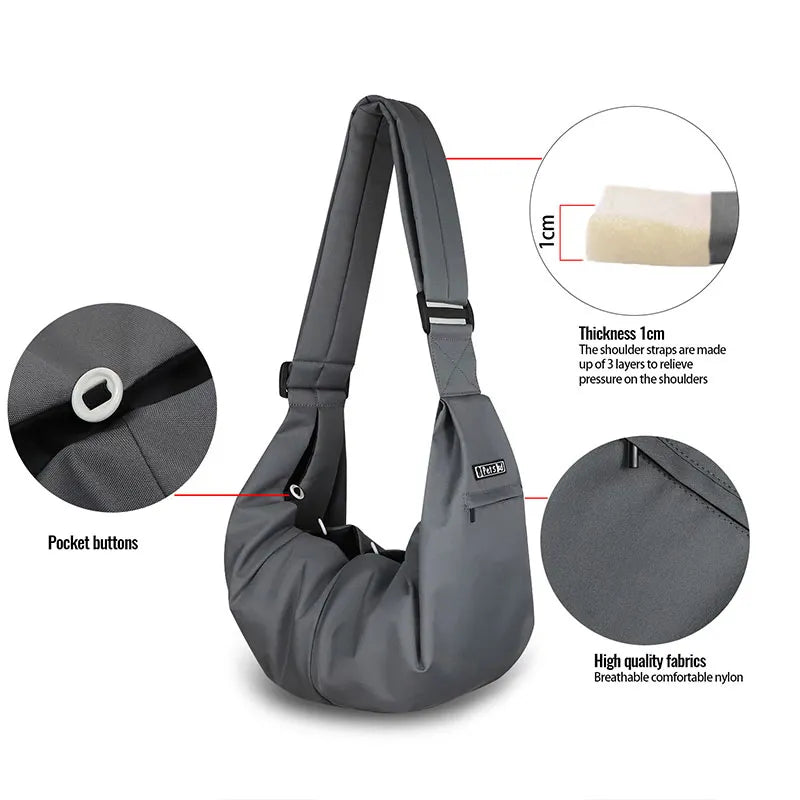 PetSling All-Season Shoulder Carrier