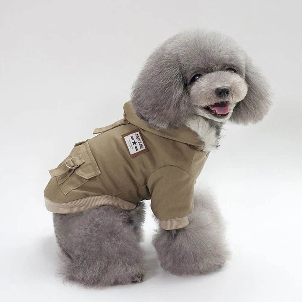 Windproof & Fleece Hoodie Jacket