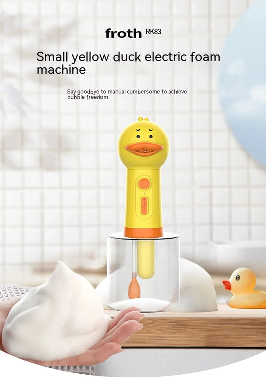 Yellow Duck - Electric Foam Gun