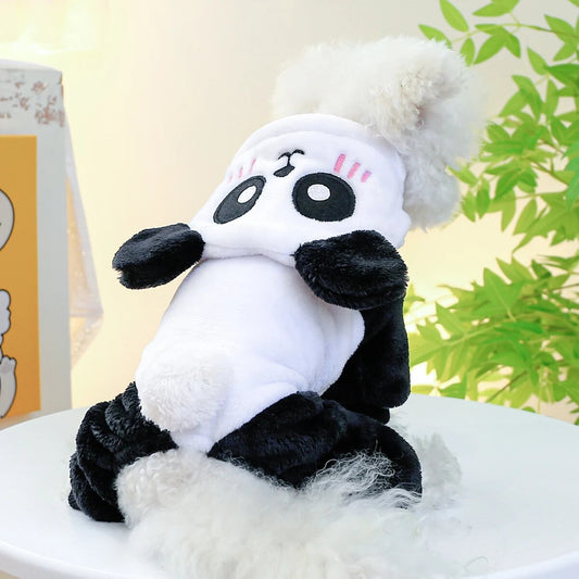 Panda Warm Fleece Hoodie