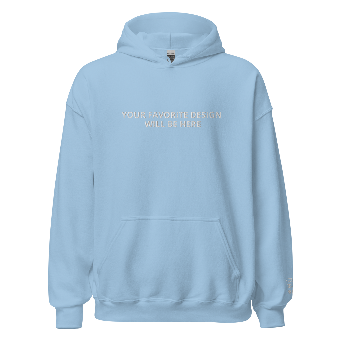 Custom Embroidered Hoodie 🇺🇸 – Personalized Design