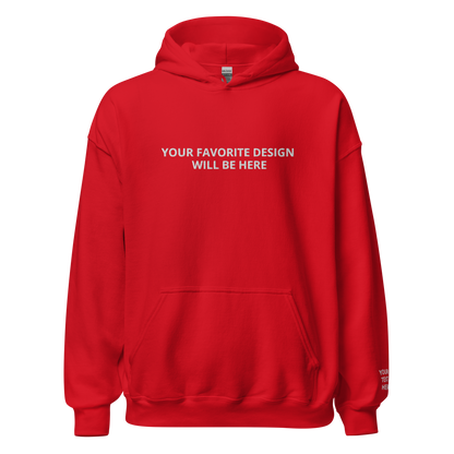 Custom Embroidered Hoodie 🇺🇸 – Personalized Design