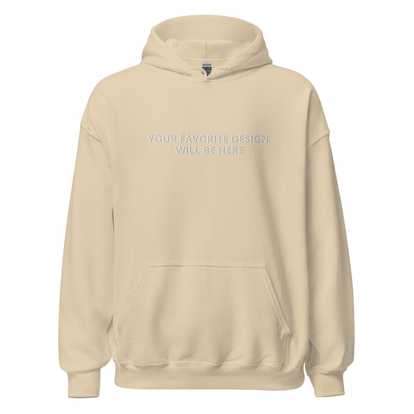 Custom Embroidered Hoodie 🇺🇸 – Personalized Design