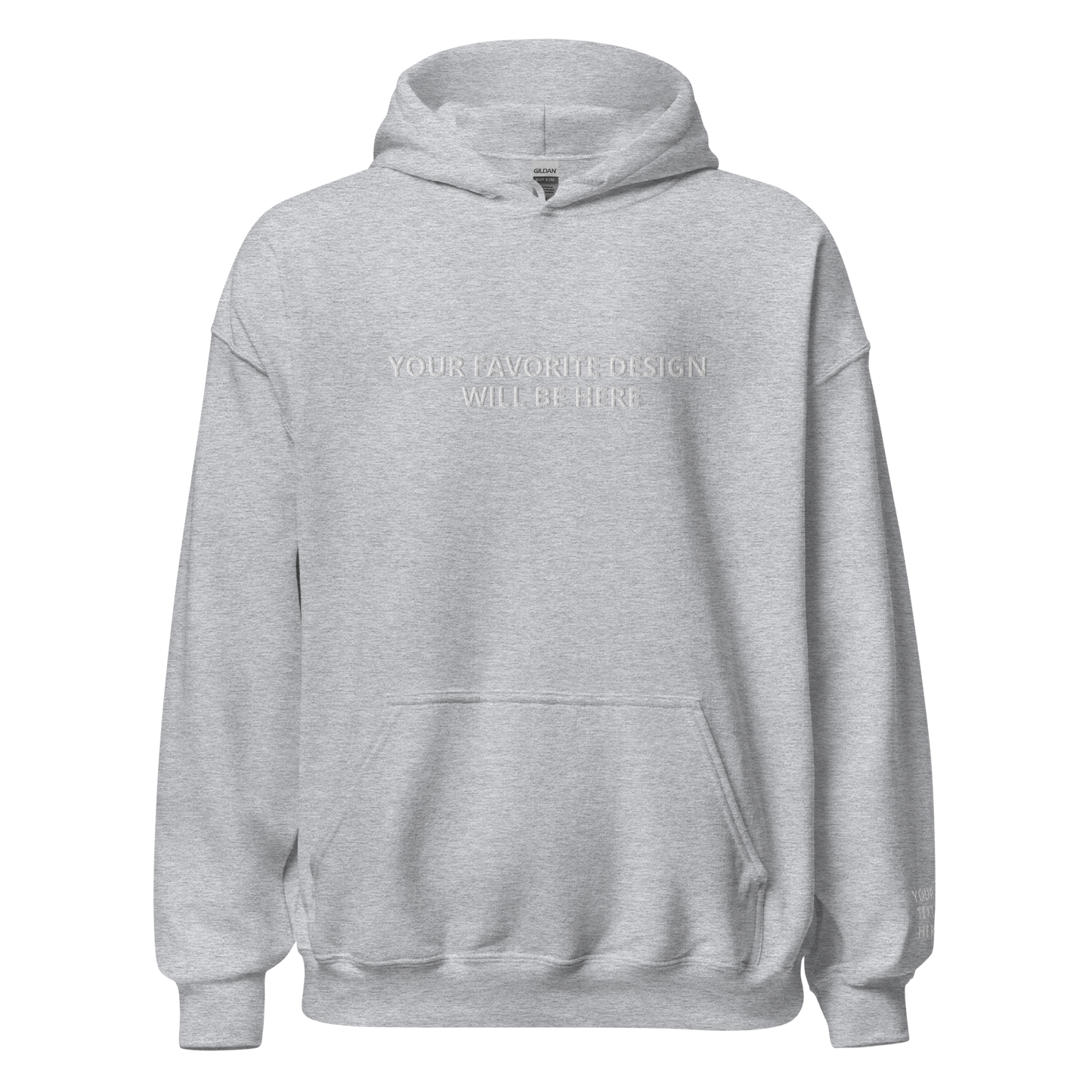 Custom Embroidered Hoodie 🇺🇸 – Personalized Design