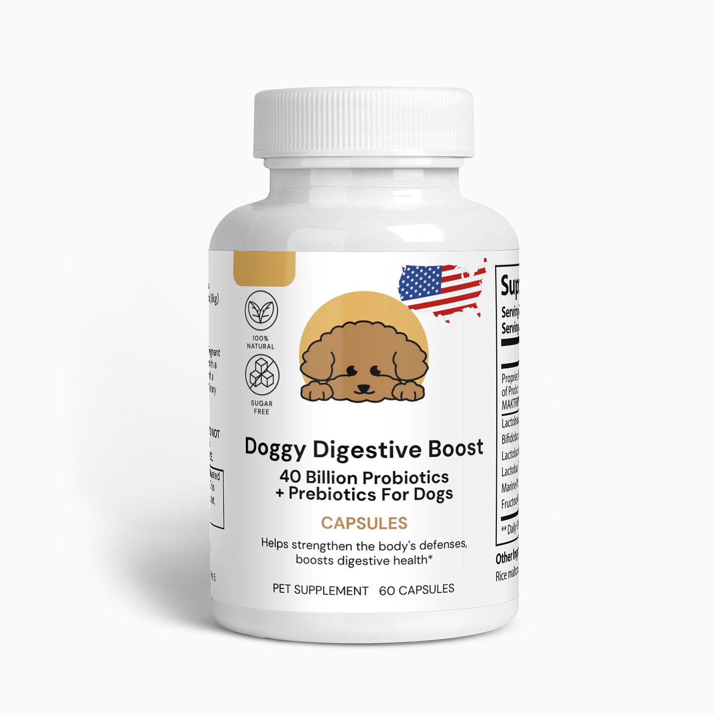 Doggy Digestive Boost - 40 Billion Prebiotics